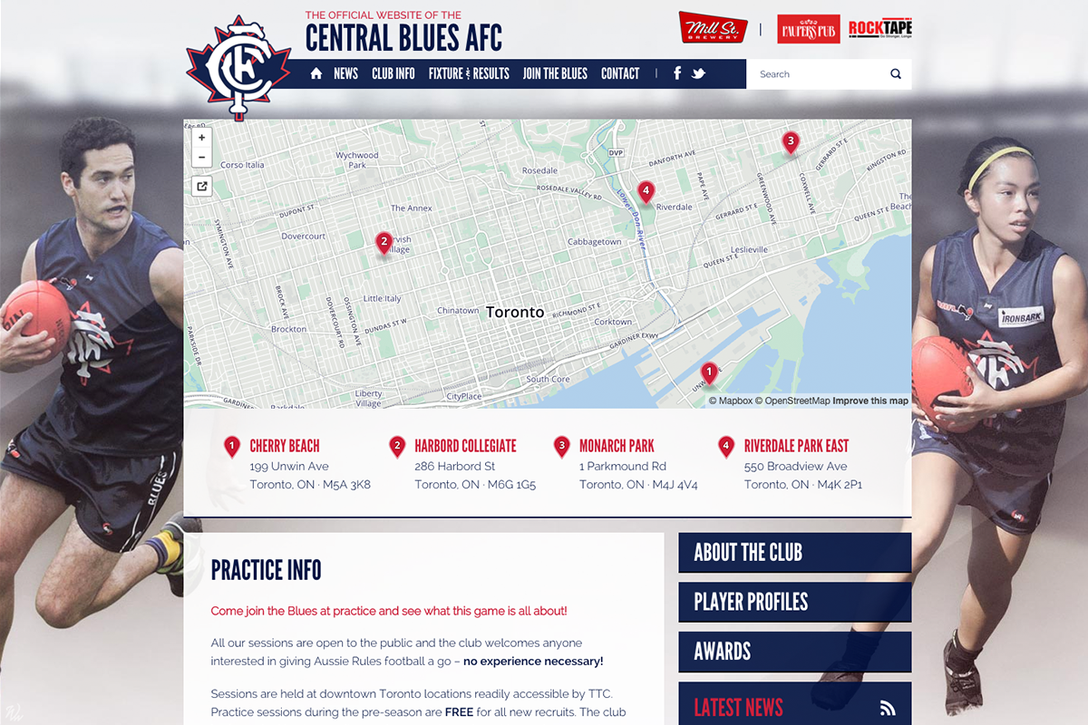 Central Blues - Practice Info